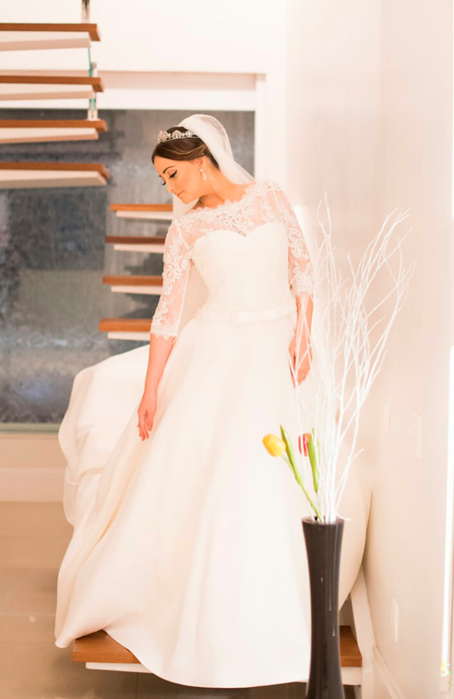 Vestido de noiva usado - Pronovias