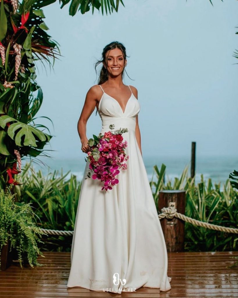 Qual o melhor tecido para seu vestido de noiva? – Usei Uma Vez