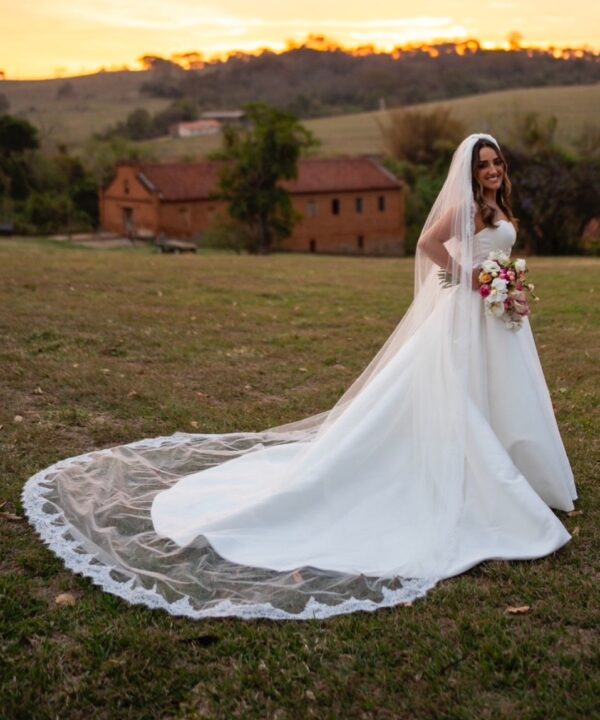 Mantilha Pronovias usada