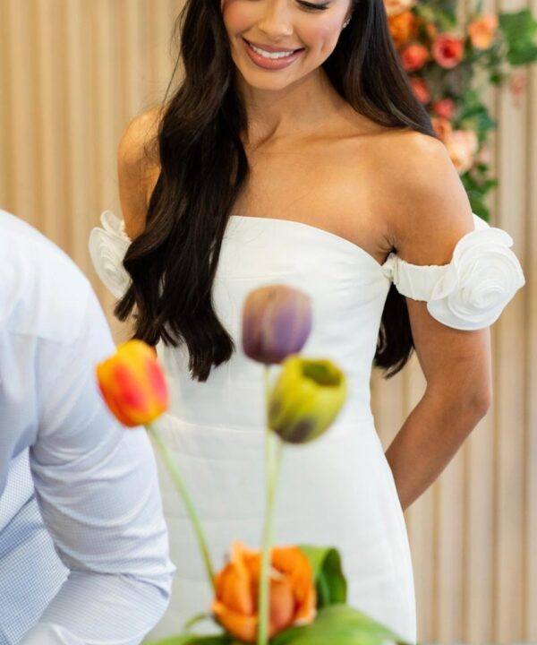 Vestido de noivado usado