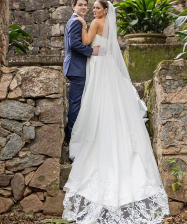 Casamarela - mantilha usada