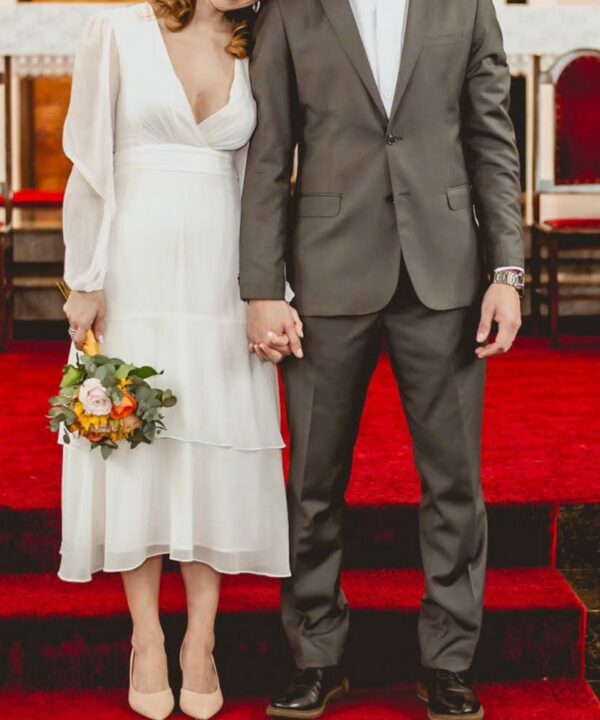 Vestido de noivado usado