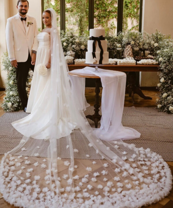 Véu / Mantilha usado